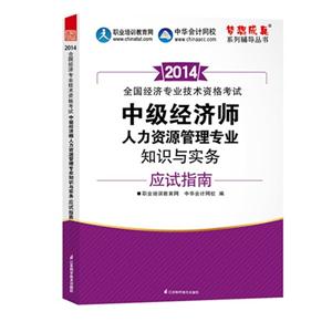 中級經濟師《人力資源管理專業(yè)知識與實務》應試指南 人力資源服務專題精析與備考策略